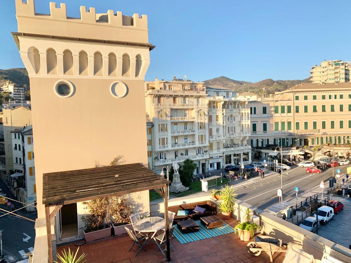 Hotel Castello Miramare Genoa Bagian luar foto