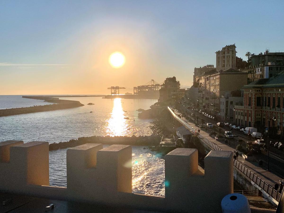 Hotel Castello Miramare Genoa Bagian luar foto